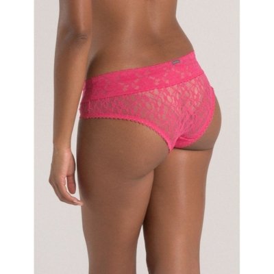 Calcinha Caleçon Renda Sweet Lace Pink Rosa