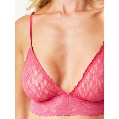 Sutiã Triângulo Renda Sweet Lace Pink Rosa