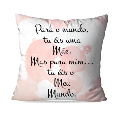 Almofada Love Decor Avulsa Decorativa Para mim tu éis o meu Mundo Off-White Menor preço em Almofada Love Decor Avulsa Decorativa Para mim tu éis o meu Mundo Off-White