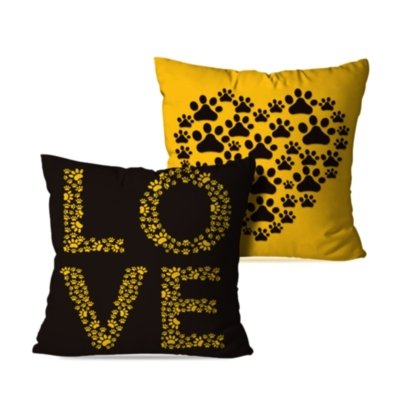 Kit 2 Almofadas Decorativa Love 45X45cm Love Decor Menor preço em Kit 2 Almofadas Decorativa Love 45X45cm Love Decor