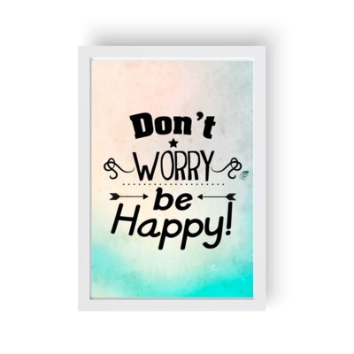 Quadro Love Decor Decorativo com Be Happy Menor preço em Quadro Love Decor Decorativo com Be Happy