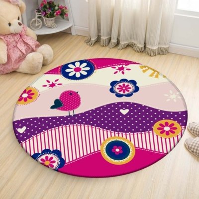 Tapete Redondo Wevans Baby Cute 94cm Menor preço em Tapete Redondo Wevans Baby Cute 94cm