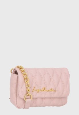 Bolsa Feminina Luiza Barcelos Retangular Quilt Rosa