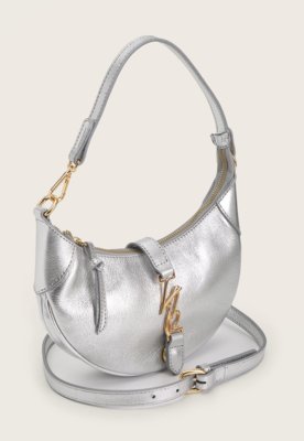 Bolsa Luiza Barcelos Metalizada Prata
