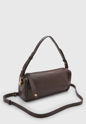 Bolsa Luiza Barcelos Retangular Marrom