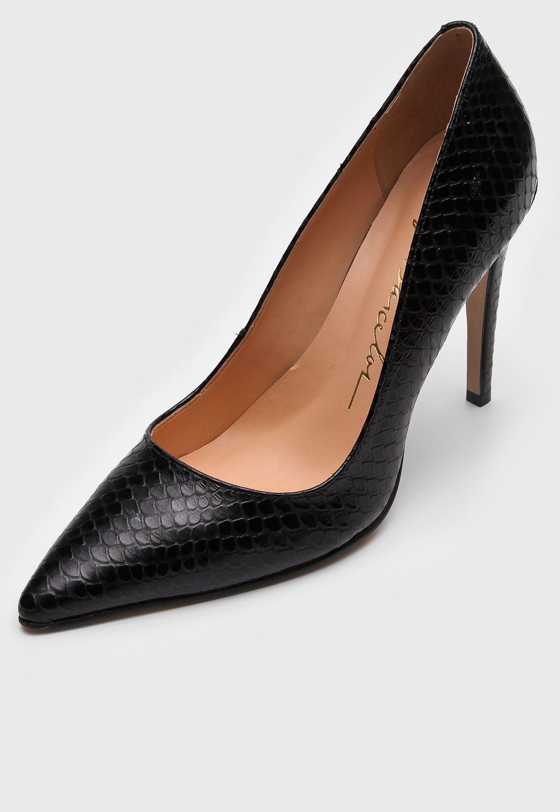 Scarpin preto sales luiza barcelos