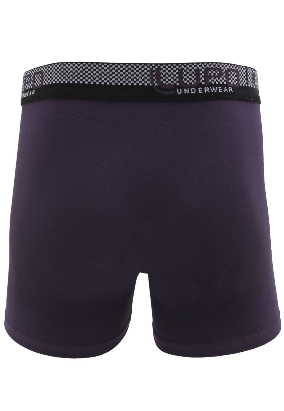 Cueca Lupo Boxer Xadrez Race Roxa - Compre Agora | Dafiti Brasil