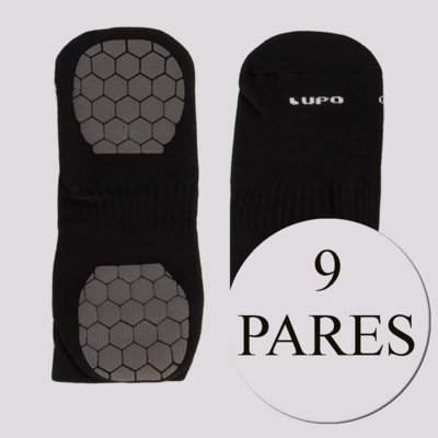 Kit 9 Pares de Meia Lupo Performace Antiderrapante
