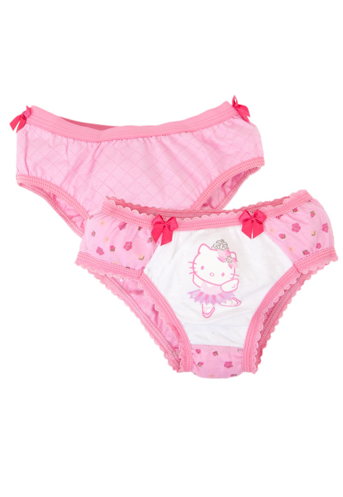 Preços baixos em Calcinhas Hello Kitty Hello Kitty Rosa para mulheres