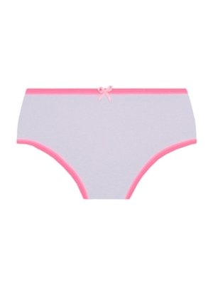 Kit com 6 Calcinhas Lobinha 18101-089 Infantil Rosa