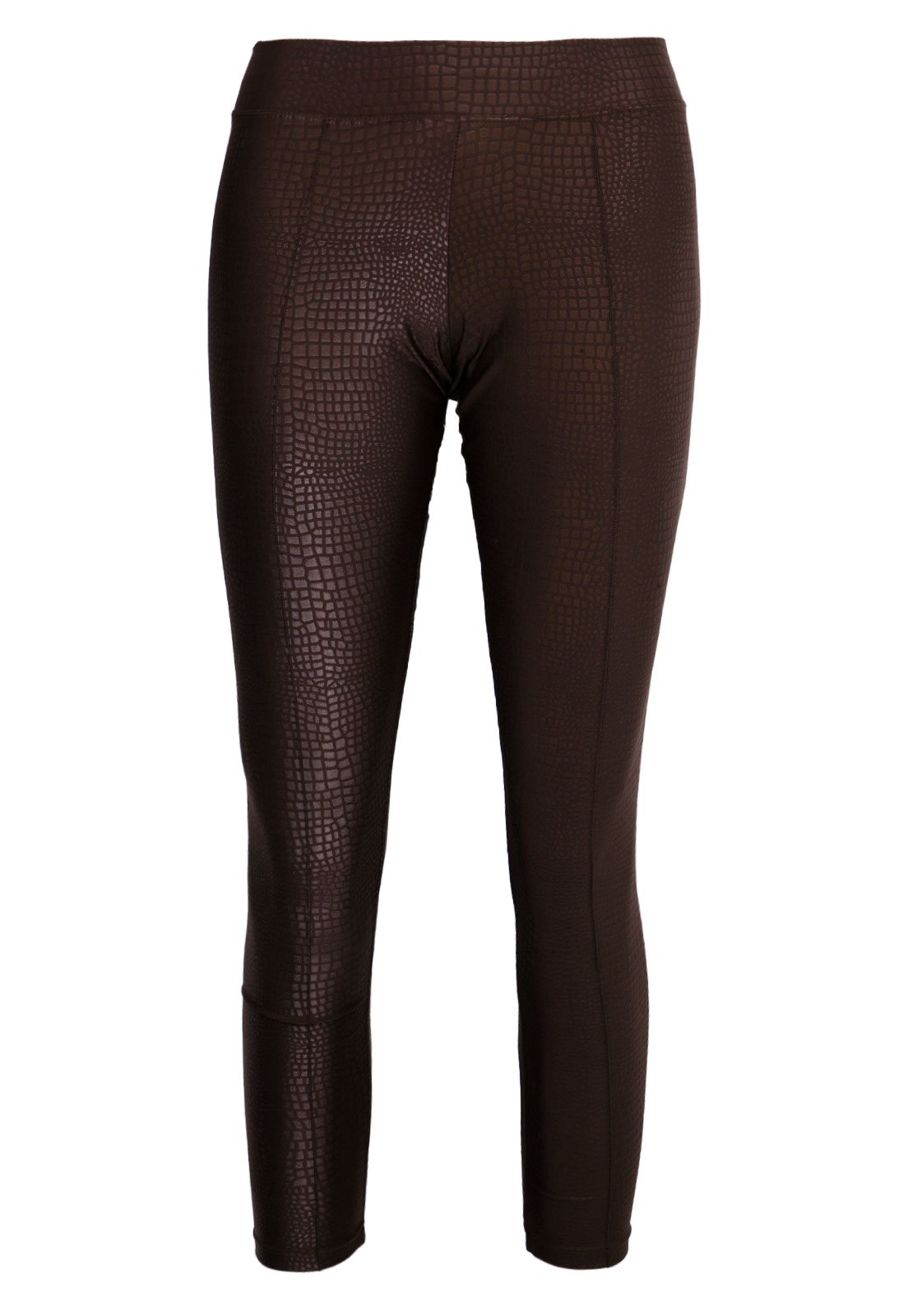 Commando Faux Leather Legging with Control Brown Croc