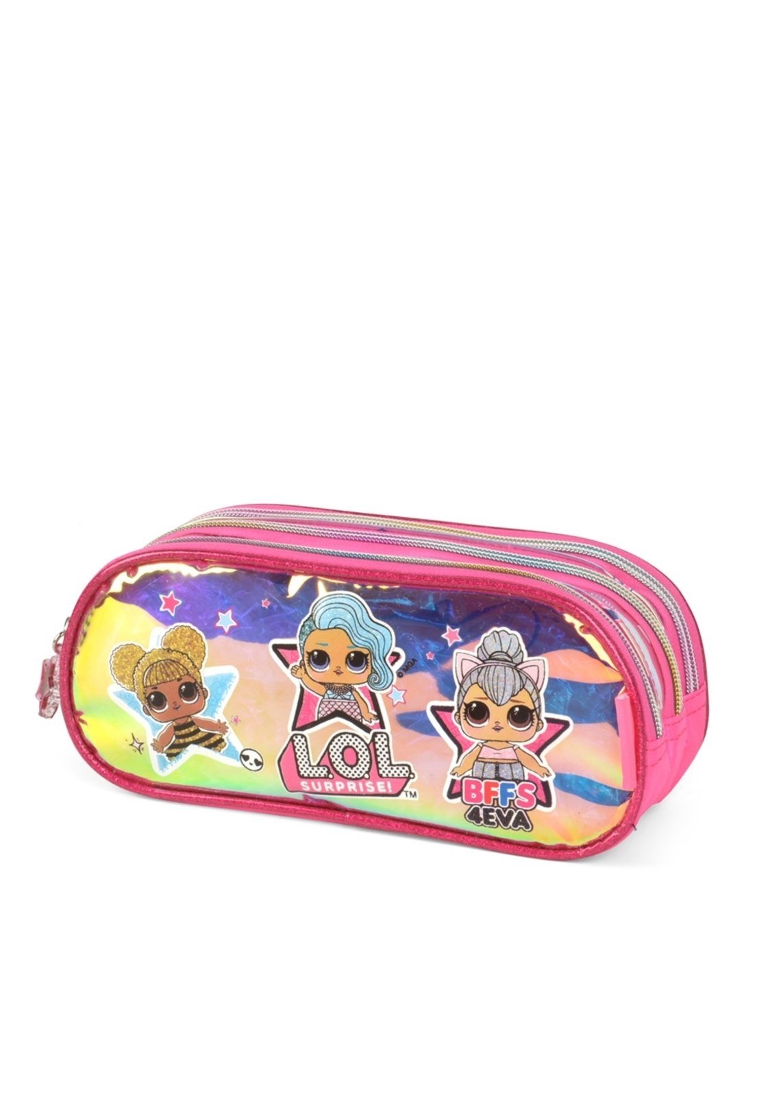 Estojo Escolar Triplo Infantil Lol Surprise Luxcel Ei35857lo Rosa Compre Agora Dafiti Brasil