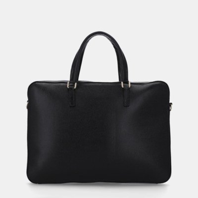 Bolsa Executiva Grande New Ridge Preto - 10005594 Luz da Lua
