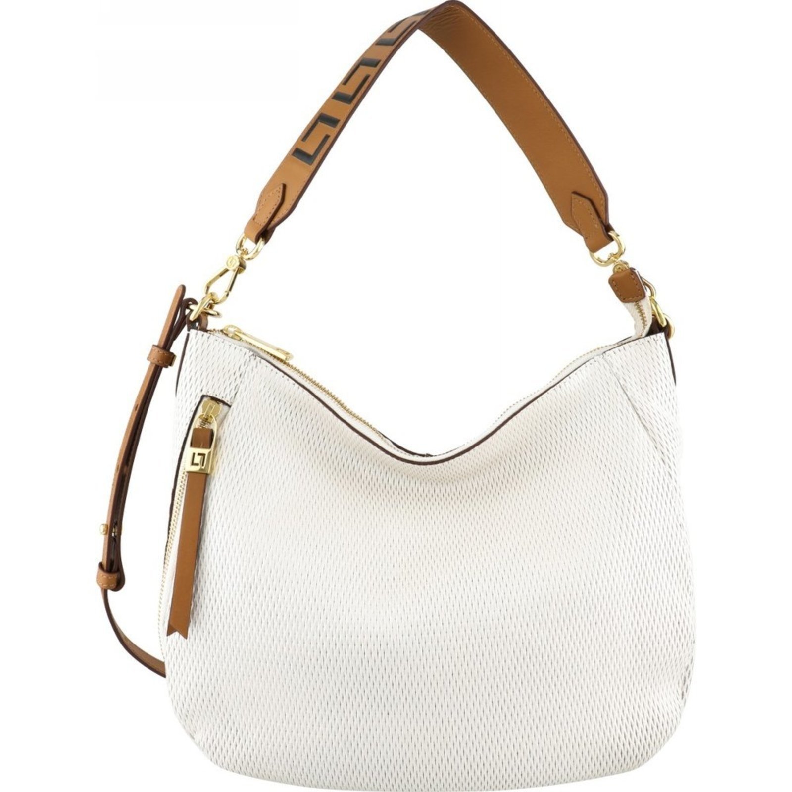 white handle bolsa