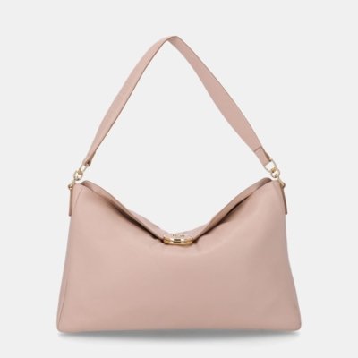 Bolsa Hobo Grande New Ridge Bege - 2000724 UN Luz da Lua