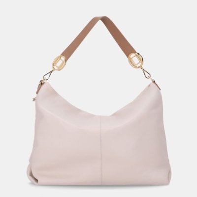 Bolsa Hobo Grande New Ridge Panna - 2000925 UN Luz da Lua