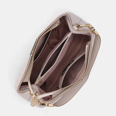 Bolsa Tote Grande New Ridge Panna - 2000782 UN Luz da Lua