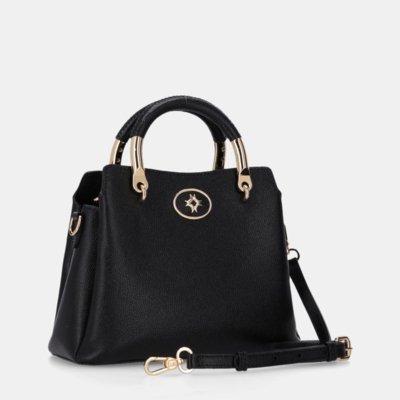 Bolsa Tote Média New Ridge Preto - 2000879 Luz da Lua