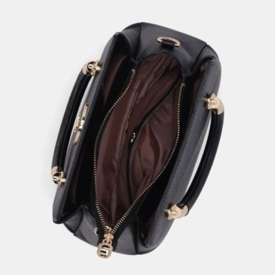 Bolsa Tote Média New Ridge Preto - 2000879 Luz da Lua