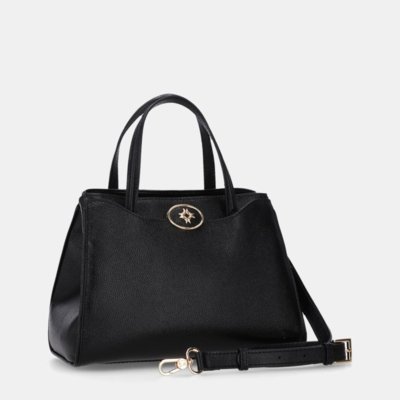 Bolsa Tote Média New Ridge Preto - 2000910 UN Luz da Lua