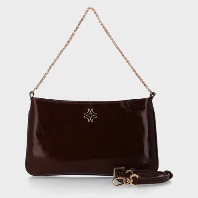 Bolsa Satchel Média Luz da Lua - 2000749 Luz Da Lua Café | Dafiti