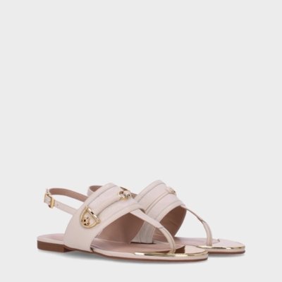 Sandália Rasteira Luz da Lua - 53120046 Luz Da Lua Off-white