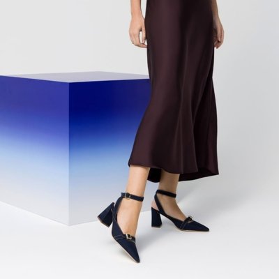 Slingback Bison Netuno - 60980006 34 Luz da Lua
