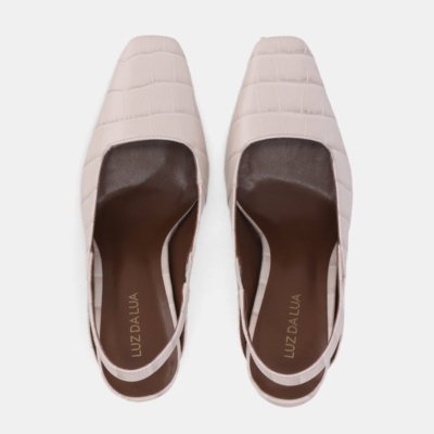 Slingback Luz da Lua - 81100004 Luz Da Lua Off-white