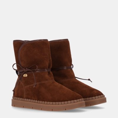 Tênis Boot Camurça Luz da Lua - 60730002 Luz Da Lua Café