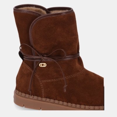 Tênis Boot Camurça Luz da Lua - 60730002 Luz Da Lua Café