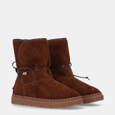 Tênis Boot Camurça Trufa - 60730002 Luz da Lua