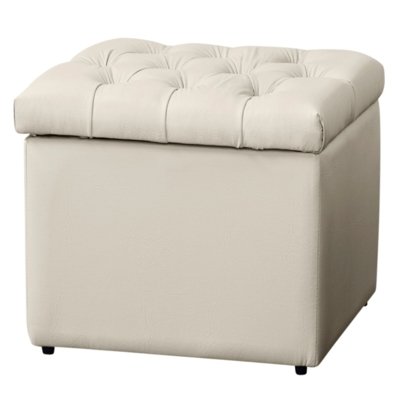 Puff Baú Decorativo Corino Captonê 267 Lyam Decor Bege é boa?