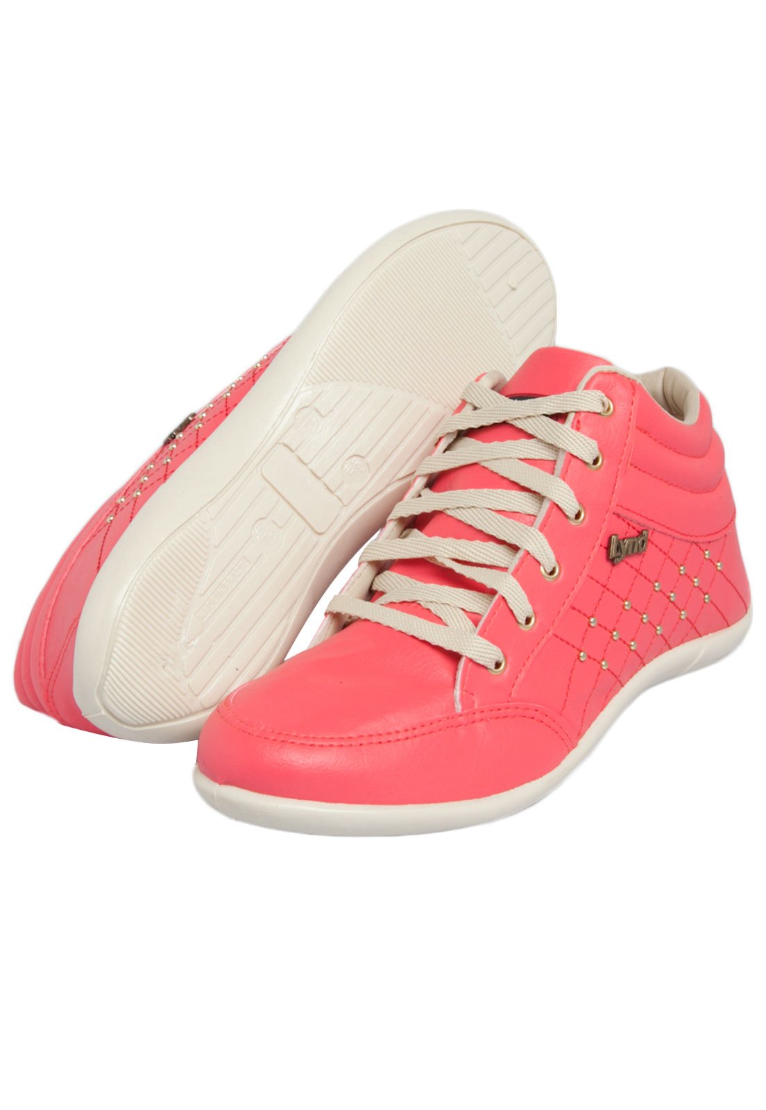 tenis lynd feminino rosa