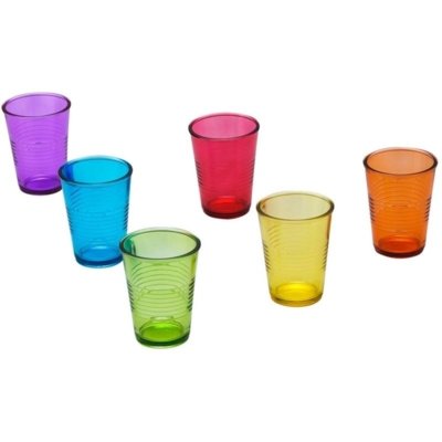 Conjunto com 6 Copos em Vidro Colorido Party 6100 Lyor Classic é boa?