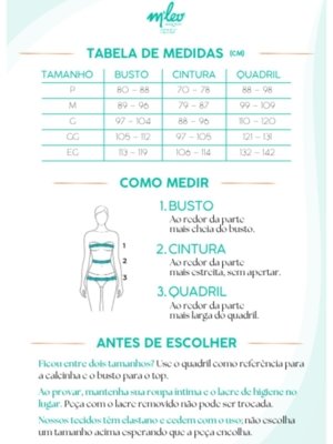 Maio M'lev com Metal Azul