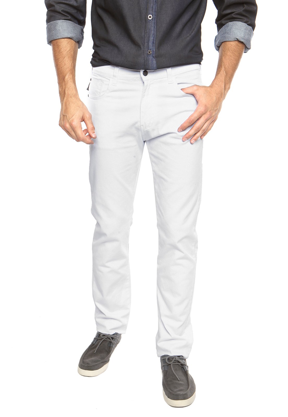 calça jeans m officer masculina