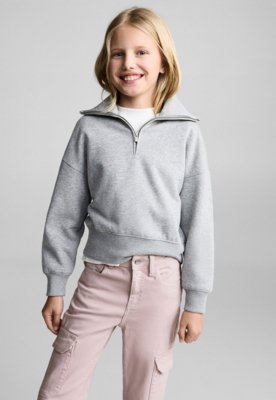 Calça Jeans MANGO KIDS Cargo Rosa