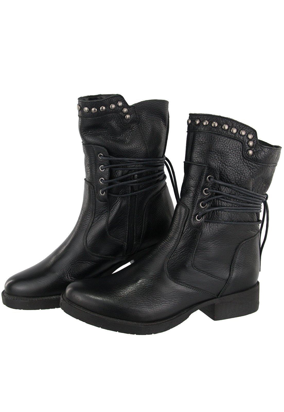 Botas cano médio hot sale feminina