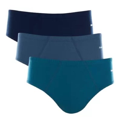 Cueca Slip Mash Ref. 010.20 - Kit Com 3