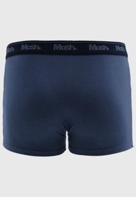 Kit 10pçs Cueca MASH Boxer Básica Preto