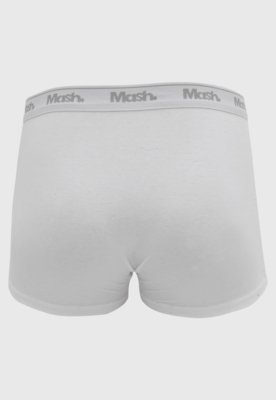 Kit 10pçs Cueca MASH Boxer Logo Preta