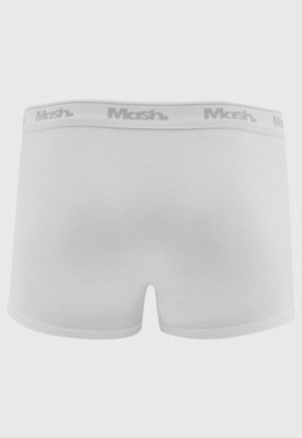 Kit 10pçs Cueca MASH Boxer Logo Preta