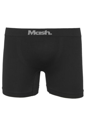 Kit 2 Pçs Cueca MASH Boxer Logo Preto e Branco