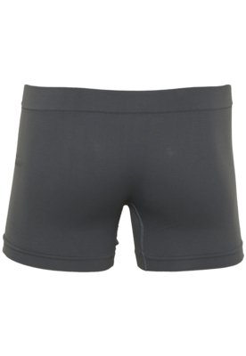 Kit 2pçs Cueca MASH Boxer Logo Preta e Grafite