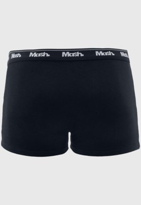 Kit 8pçs Cueca MASH Boxer Logo Preto