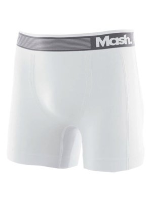 Kit com 10 Cuecas Boxer Mash 710.01 Branco