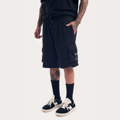 Bermuda Moletom Cargo