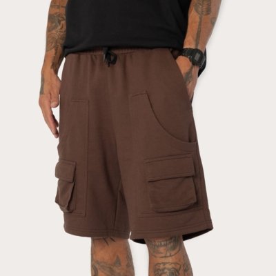 Bermuda Moletom MCD Cargo