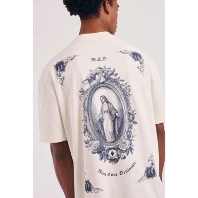 Box Fit Santa Off White