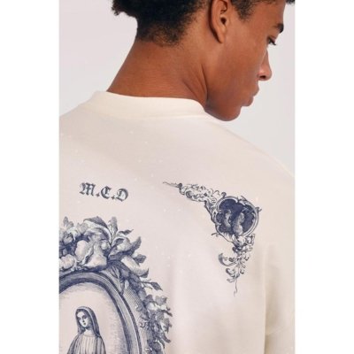Box Fit Santa Off White